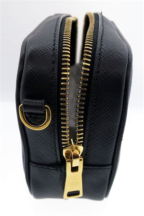 prada gold crossbody|Prada crossbody with coin purse.